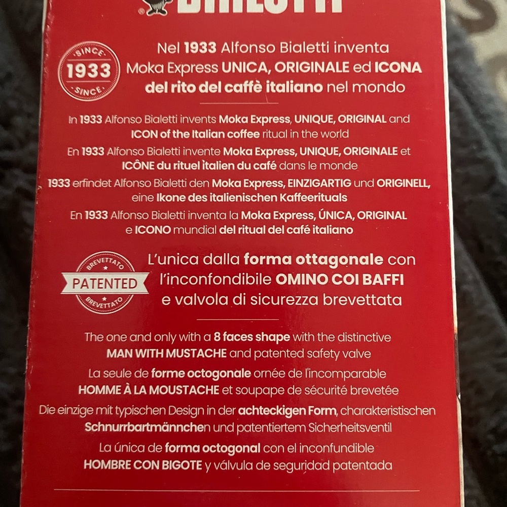 Bialetti Moka Express Espresso Maker - Picture 2 of 3